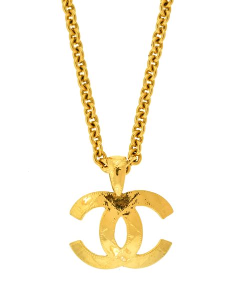 recycled vintage couture jewelry chanel|chanel gold necklace.